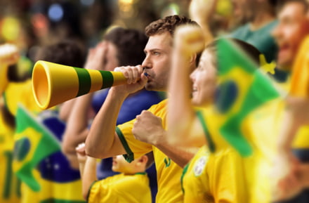 Fußballstadium Brasilien