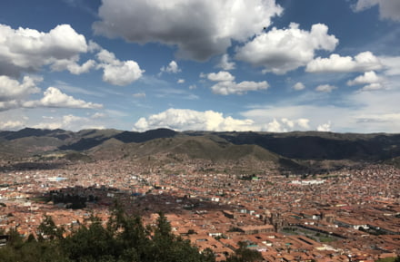 Gezicht op Cusco