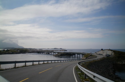 Atlantikstraße in Norwegen