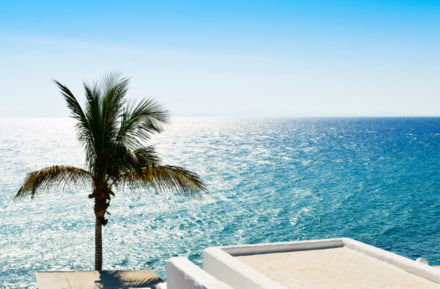 Vista al mar desde Puerto del Carmen