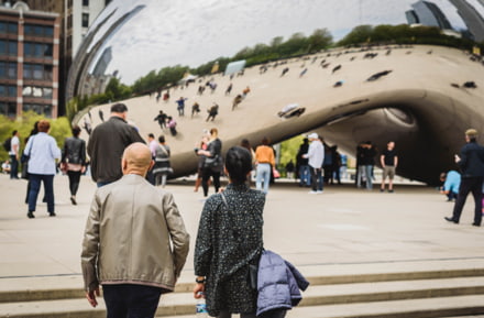 Cloud Gate a Chicago