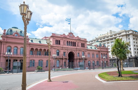 Casa Rosada maison rose gouvernment argentin Buenos Aires Argentine