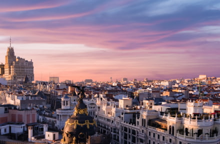 View over Madrid