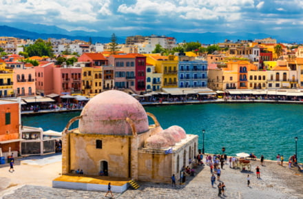 Blick auf Chania