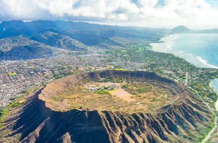 Cratere Diamond Head, Hawaii