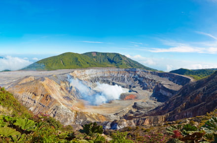 Poas Vulkan in Costa Rica