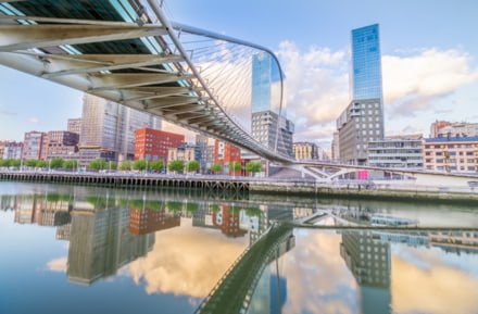 Brücke in Bilbao