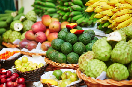 Fruit and vegetables in Palermo