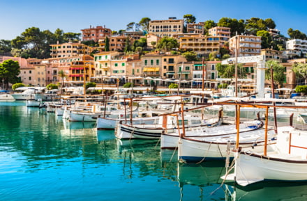 Port de Soller en Mallorca