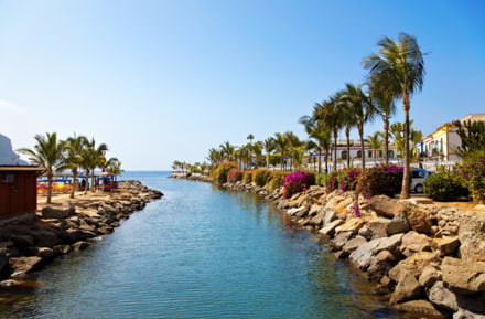 Rivières tumultueuses sur la Gran Canaria