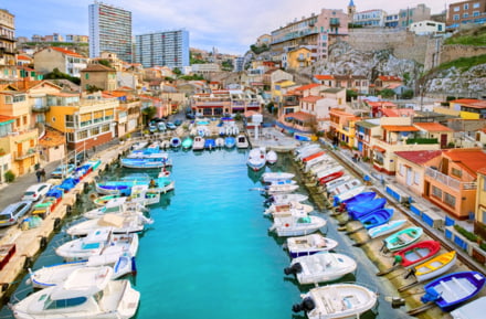 Hafen in Marseille