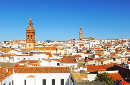 View over Jerez de los Caballeros, Extremadura