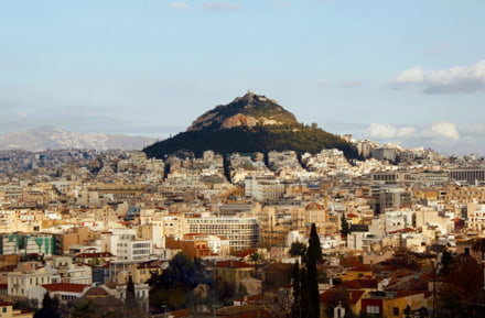 Vue sur le Lycabette