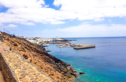 Beach and sea in Puerto del Carmen