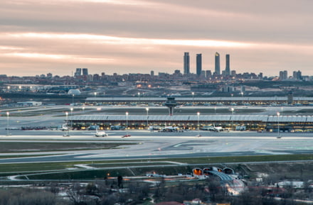 Flughafen Madrid