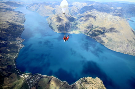 Parachutesprong Queenstown