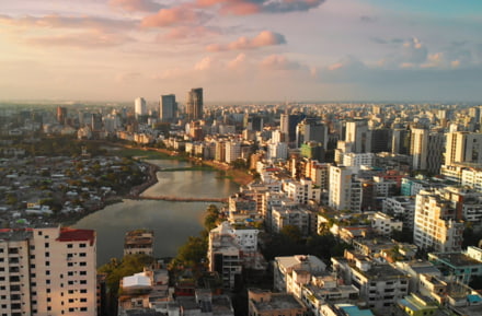 Dhaka Skyline, Bangladesh