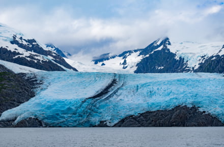 Portage Glacier in Anchorage, Alaska