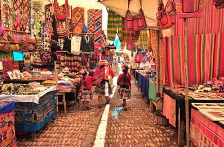 Mercado en Perú