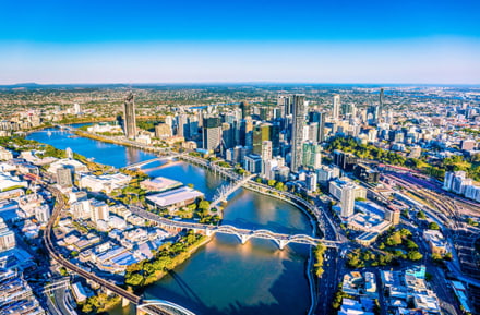 Brisbane from above