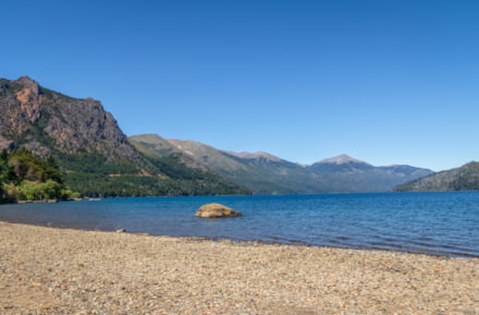 Playa del Centro en Bariloche