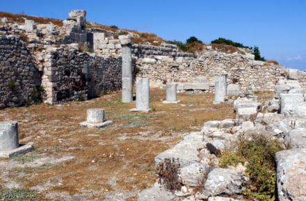 Excavación en Santorini