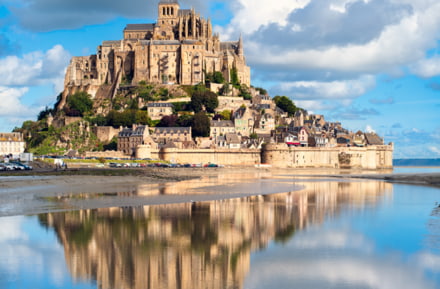 mont-saint-michel normandie france