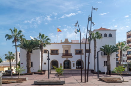 Government building in Puerto del Rosario