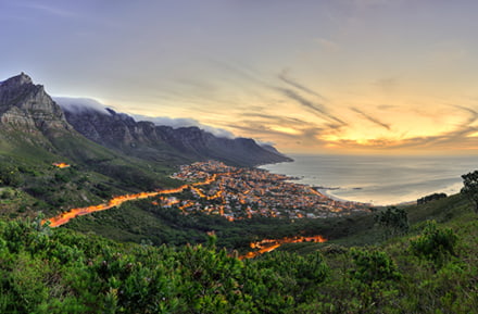 View over Cape Town