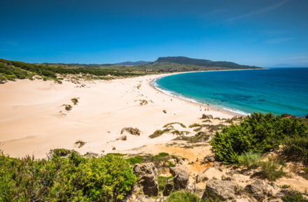 Strand in Cadiz, Spanien