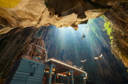Batu Caves von Innen