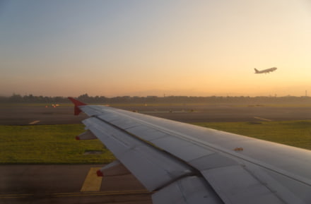 Aeropuerto Bogotá, Sunset