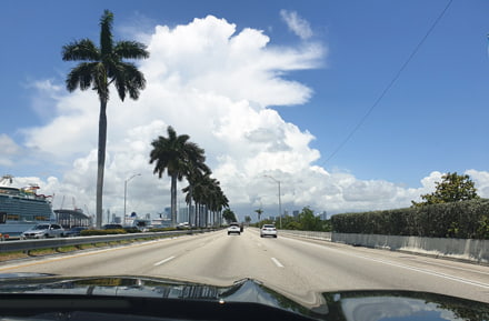 miami router voiture location