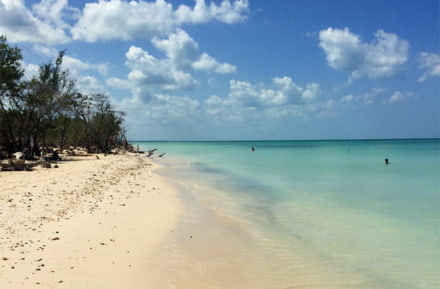 Strand in Kuba