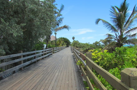 drive with your rental car to Broadwalk