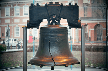 Liberty Bell Cloche de la liberté Philadelphie Etats-Unis Pennsylvanie