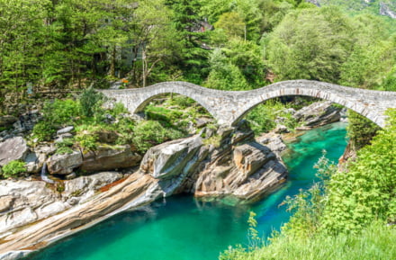 Valle de Verzasca en el Tesino