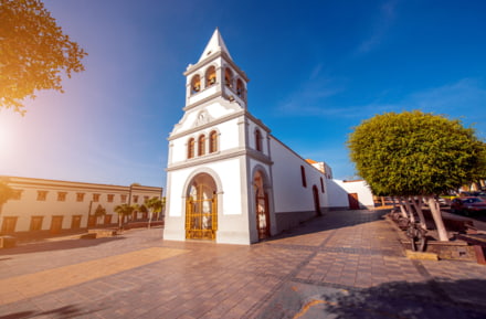 The Parish Church Nuestra Señora del Rosario in Puerto del Rosario
