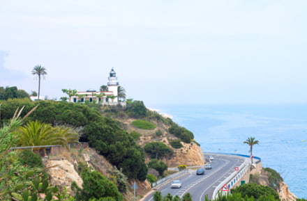 Faro en la Costa Brava