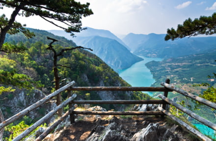 Viewpoint over Serbia's stunning landscape