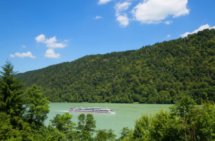Camino a lo largo del Danubio