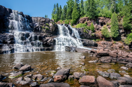 Wasserfall in Minnesota
