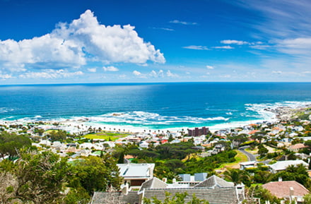 View over Cape Town