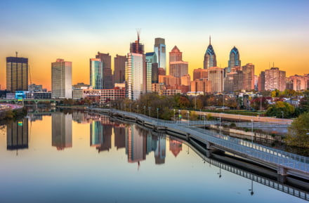 Skyline van Philadelphia
