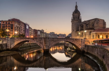 Church of San Anton by the River in Bilbao