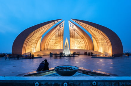 Onderweg in Islamabad, Pakistan