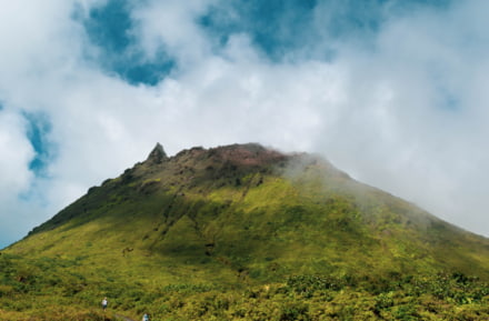 Vulkan La Soufrière