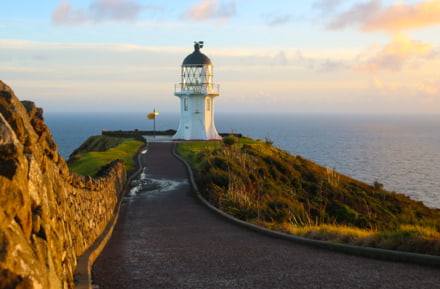 Vuurtoren bij Cape Reinga