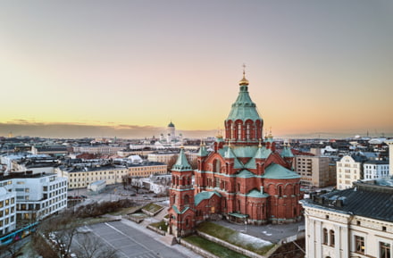 Uspenski-kathedraal in Helsinki, Finland