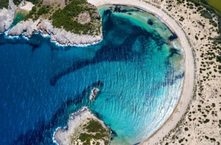 Voidokilia Bucht
